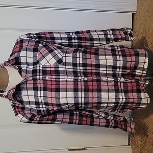 Banana Republic boyfriend fit flannel